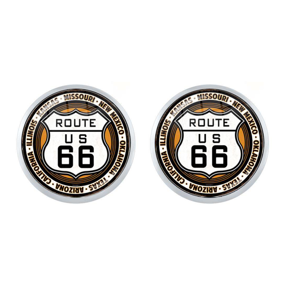 Women Accessories Usa - 새로운 경로 미국 66 귀걸이 12mm