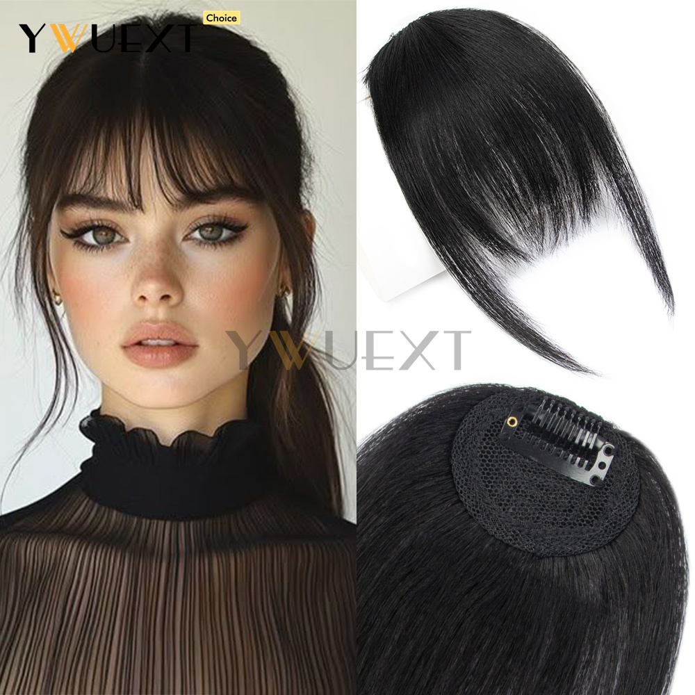클립형 인모 앞머리 스트레이트 헤어피스 머신 레미 프렌 - Women Accessories Clearance 리뷰 및 가격