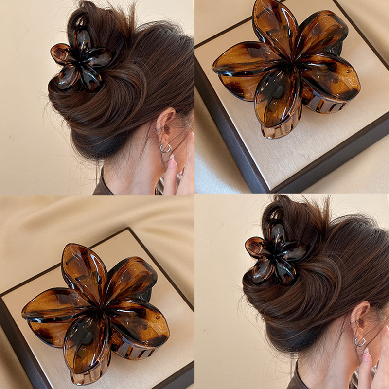 간단한 금속 기하학적 헤어 클로 클립, 우아한 기하학적 - Hair Claw Clip Set 리뷰 및 가격