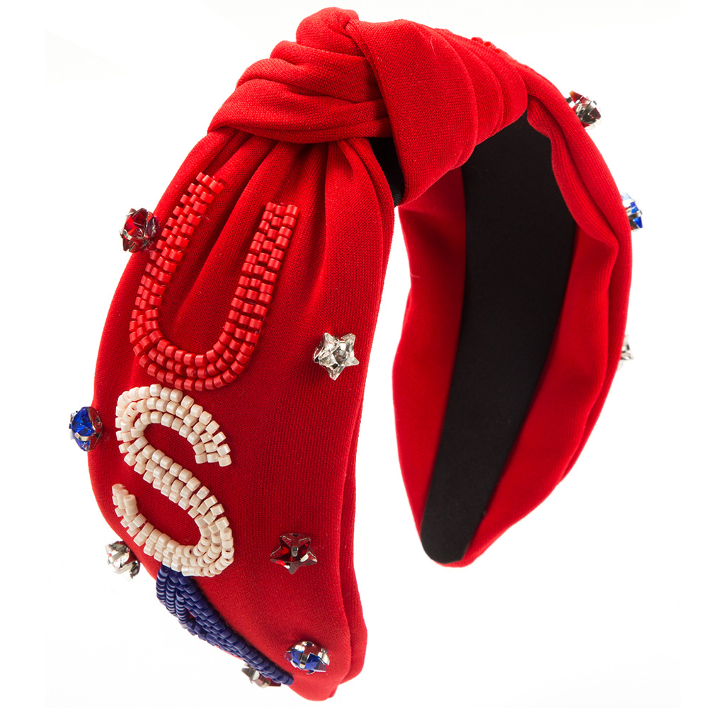 헤밍 헤어밴드 폭발적인 인기 헤어밴드 손바느질 글자 미 - Women Accessories Usa 리뷰 및 가격
