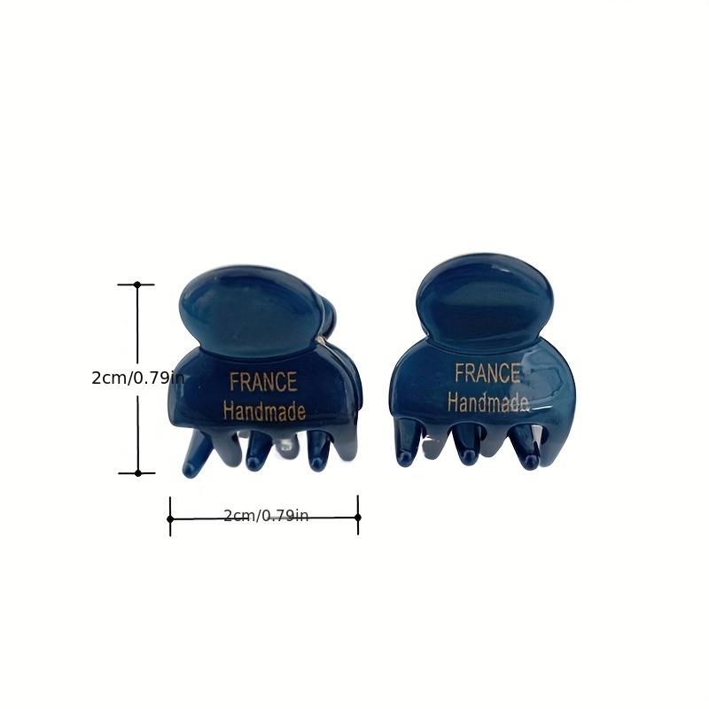 미니 아세테이트 헤어 클로 사이드 핀 스몰 사이즈 상어 - Hair Claw Clip Set 리뷰 및 가격
