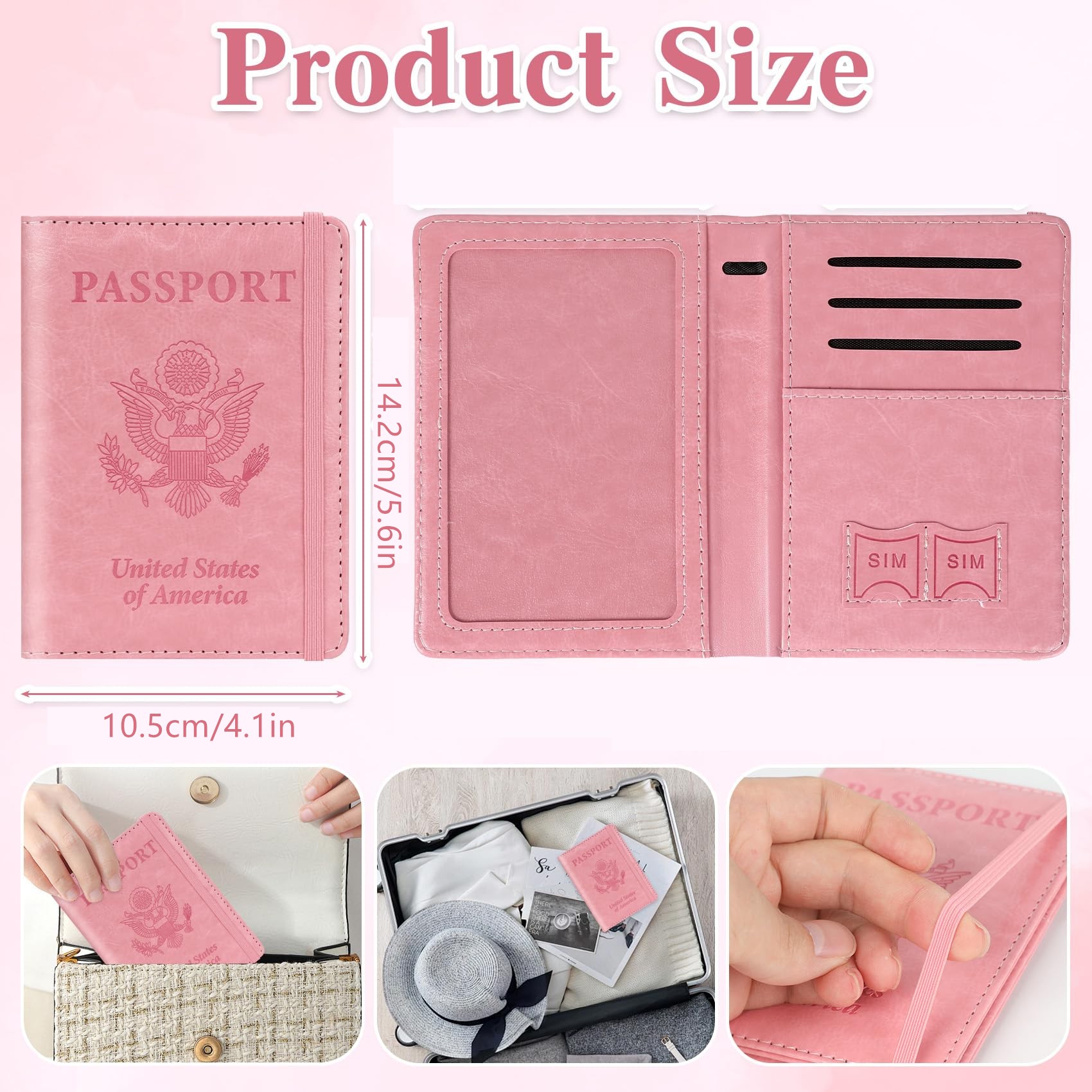 여행용 여권 케이스, RFID 차단 여권 커버 케이스, - Women'S Essential Accessories 리뷰 및 가격