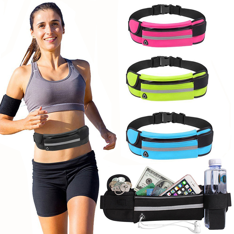 스포츠 화니 팩 여성 러닝 허리 가방 남성 벨트 가방  - Women'S Exercise Accessories 리뷰 및 가격