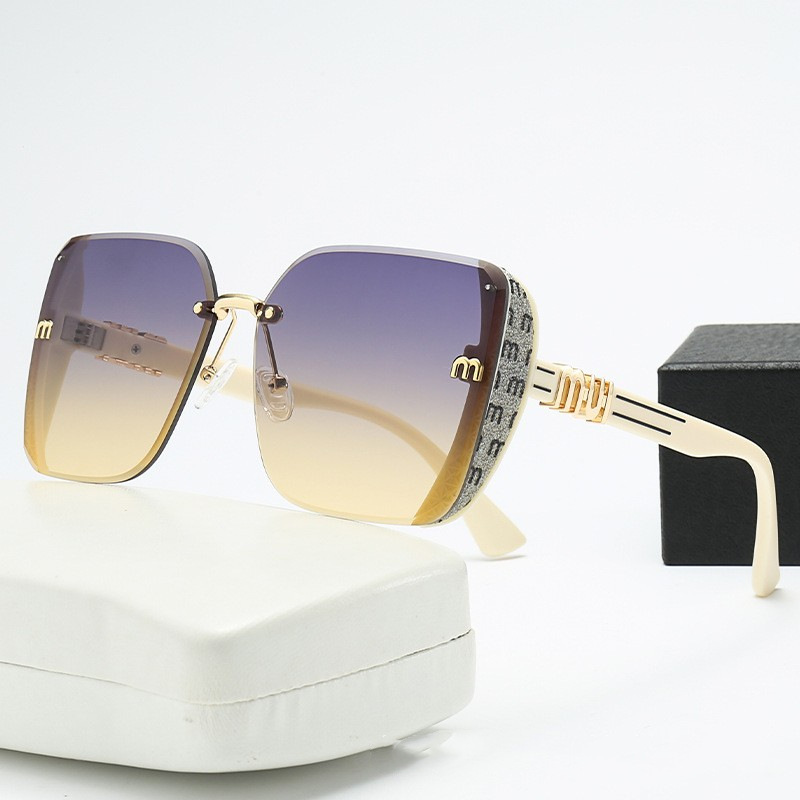 여성용 컷엣지 선글라스 그라데이션 티 하프 프레임 파인 - Women'S Accessories Designer 리뷰 및 가격