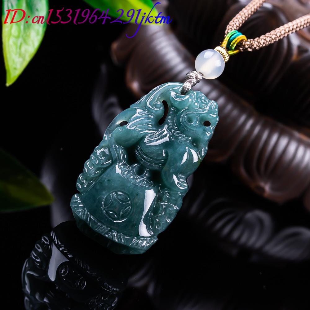 버마산 비취석 픽시우 펜던트 디자이너 원석 부적 진짜  - Women'S Accessories Designer 리뷰 및 가격