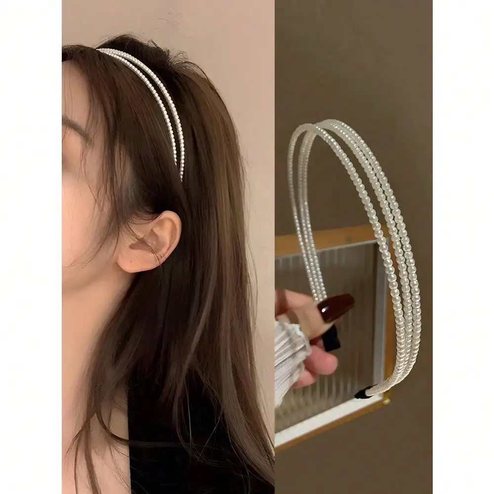 5개 세트의 얇은 금속 헤어밴드, 미니멀리스트 유럽 및 - Women'S Accessories Designer 리뷰 및 가격