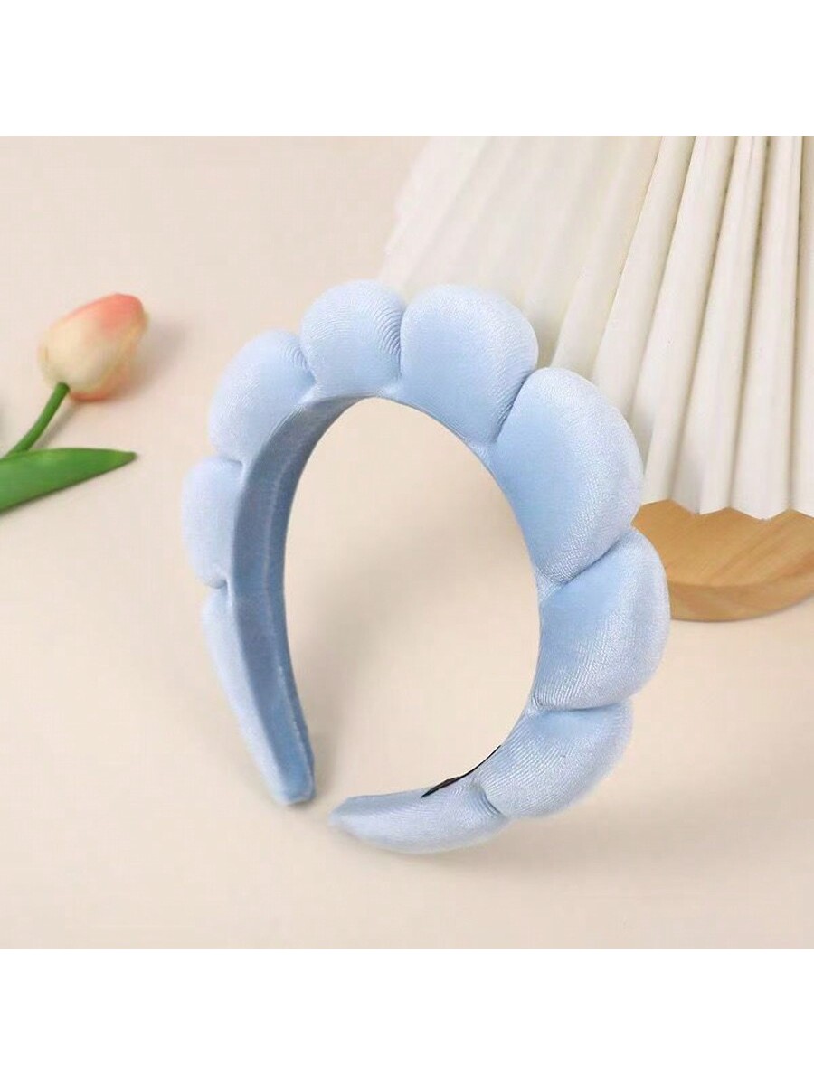 1개입 구름 모양 벨벳 마시멜로 땋은 머리띠, 세안,  - Women'S Exercise Accessories 리뷰 및 가격