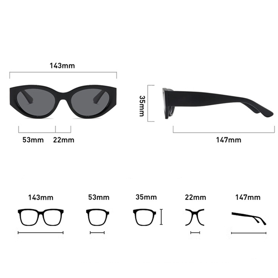 여성 남성 클래식 캣아이 편광 선글라스 고품질 프레임  - Women'S Accessories Designer 리뷰 및 가격