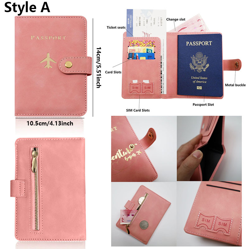 가죽 여권 홀더 커버 케이스, 여행 필수품, 신용 카드 - Women'S Essential Accessories 리뷰 및 가격