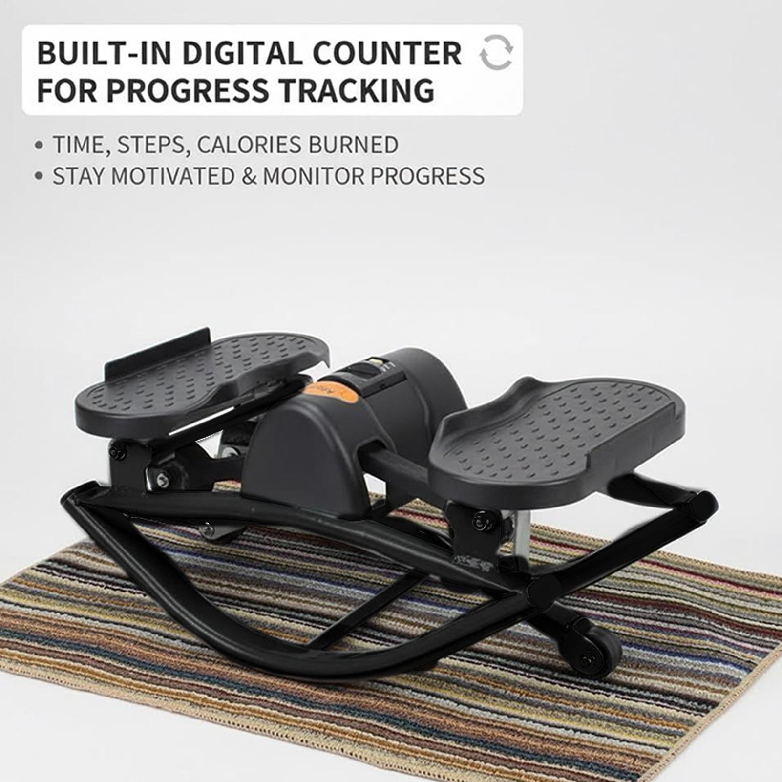 락 스테퍼 운동 기구 휴대용 무소음 측면 스테퍼 머신  - Women'S Exercise Accessories 리뷰 및 가격