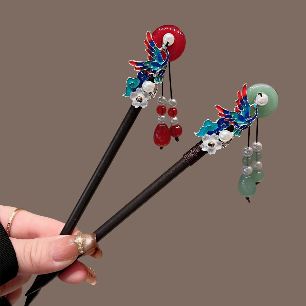 1pc 절묘한 패션 활기찬 중국 머리 스틱 다채로운 악 - Women'S Accessories Designer 리뷰 및 가격