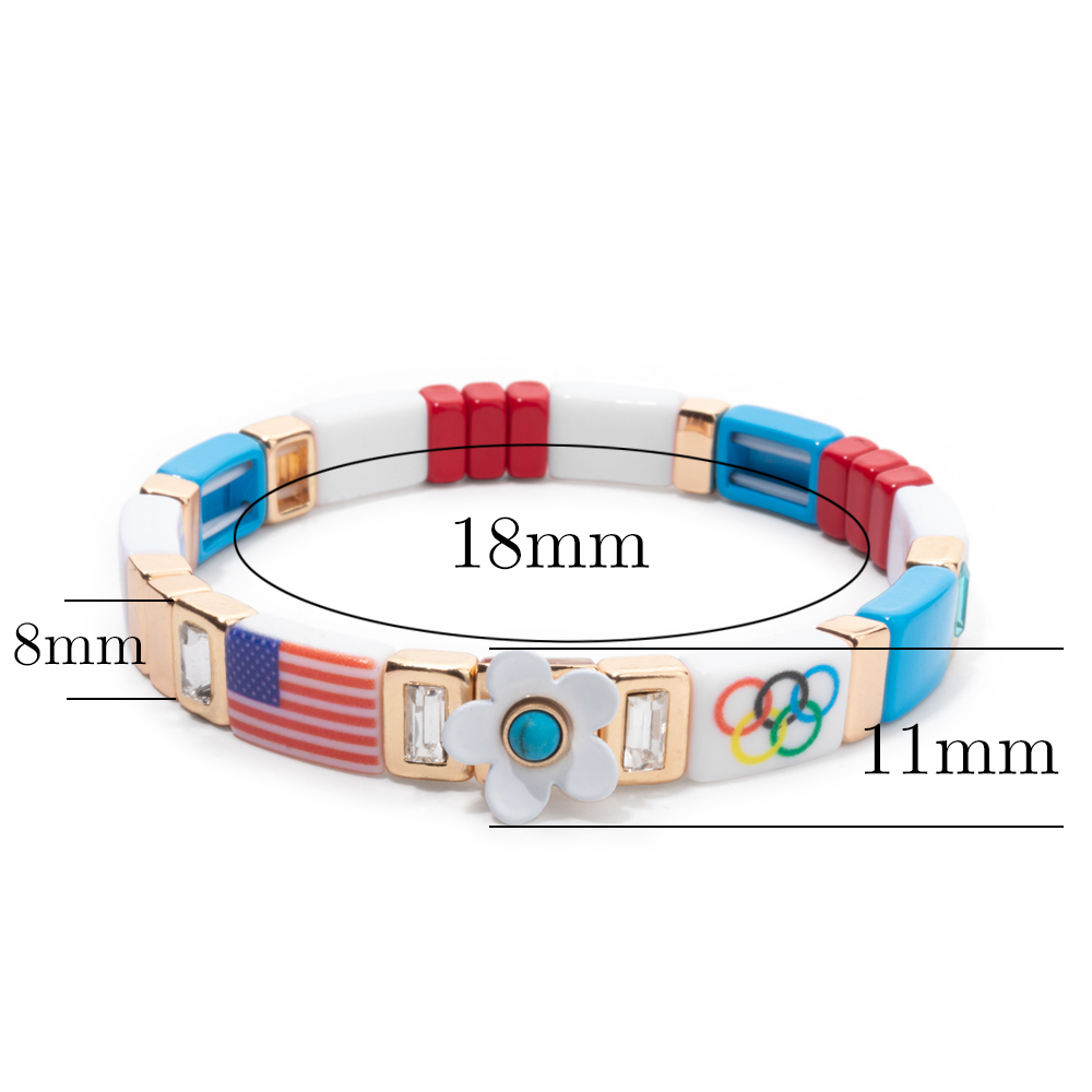 2026년 신규 디자인 애국심 팔찌 여성용 미국 국기  - Women Accessories Usa 리뷰 및 가격