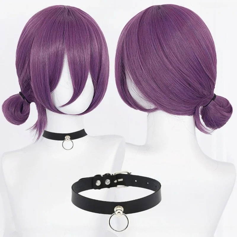 애니메이션 레제 코스프레 가발 45cm 보라색 가발 초 - Women'S Accessories List 리뷰 및 가격