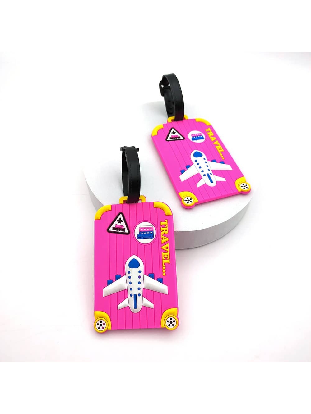 1PCS 크리 에이 티브 항공기 멀티 컬러 수하물 태그 - Women'S Essential Accessories 리뷰 및 가격